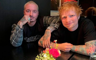 J Balvin y Ed Sheeran anuncian colaboración en canciones en inglés y español